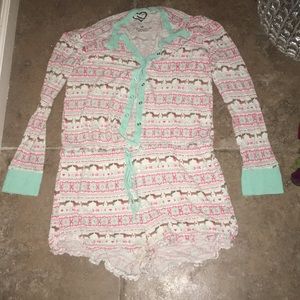 An Aeropostale sleeping romper